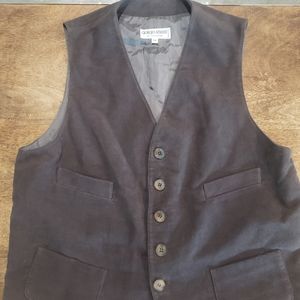 90s Vintage Giorgio Armani Le Collezioni Gray Business Office Suite Vest,Size 36